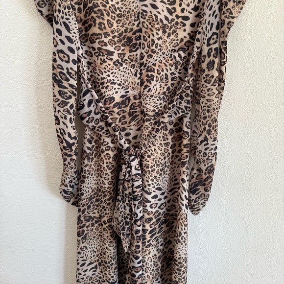 Ronny Kobo Bernadette Maxi Dress In Leopard S - Picture 8 of 10